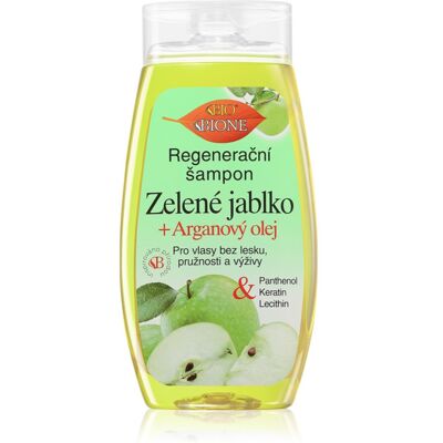 Bione Cosmetics Green Apple + Argan Oil Shampoo - Hair Regeneration for Women Bione Cosmetics Green Apple + Argan Oil Shampoo - Hair Regeneration for Women