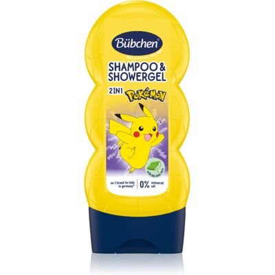 Bübchen Shampoo & Shower Gel Pokémon Shampoo and Shower Gel for Kids 230 ml Bübchen Shampoo & Shower Gel Pokémon Shampoo and Shower Gel for Kids 230 ml