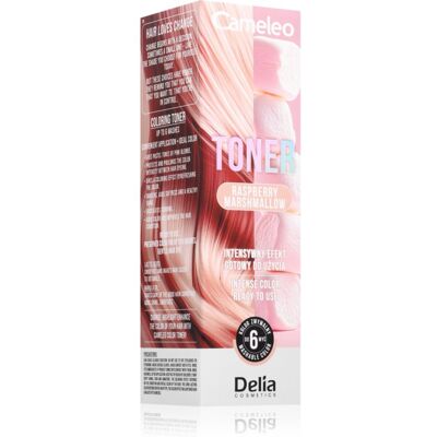 Delia Cosmetics Cameleo Toner colour toner for hair shade Raspberry Marshmallow 75 ml Delia Cosmetics Cameleo Toner colour toner for hair shade Raspberry Marshmallow 75 ml