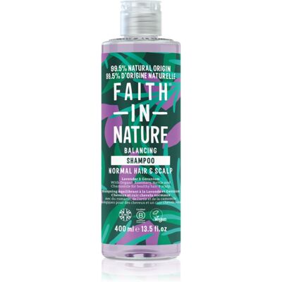Faith In Nature Lavender & Geranium Natural Shampoo for normal to dry hair 400 ml Faith In Nature Lavender & Geranium Natural Shampoo for normal to dry hair 400 ml