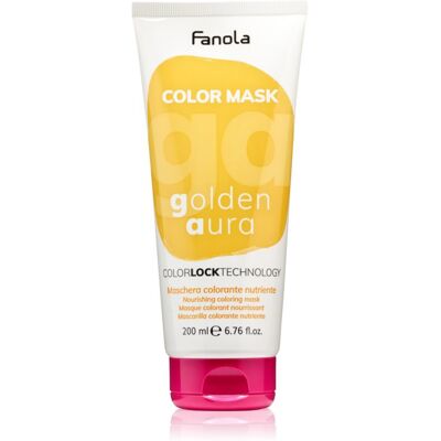 Fanola Golden Aura Hair Mask - Vibrant, Nourishing, 200ml Fanola Golden Aura Hair Mask - Vibrant, Nourishing, 200ml