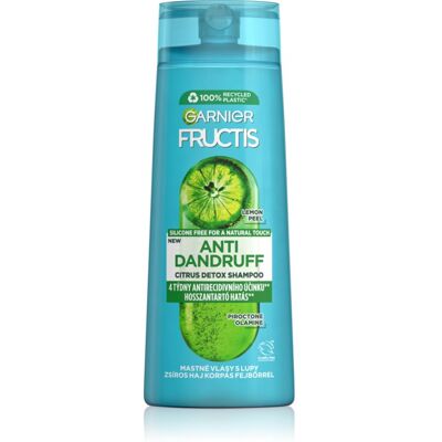 Garnier Fructis Anti-dandruff Citrus Detox Shampoo - Oily Hair - Shampoo Garnier Fructis Anti-dandruff Citrus Detox Shampoo - Oily Hair - Shampoo