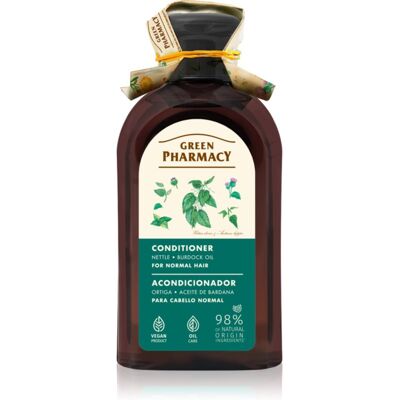 Green Pharmacy Nettle & Burdock oil Conditioner Conditioner for normal hair 300 ml Green Pharmacy Nettle & Burdock oil Conditioner Conditioner for normal hair 300 ml