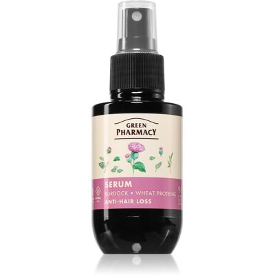 Green Pharmacy Burdock & Wheat proteins Care Serum Serum against hair loss 100 ml Green Pharmacy Burdock & Wheat proteins Care Serum Serum against hair loss 100 ml
