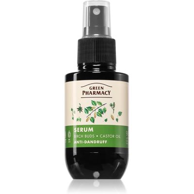 Green Pharmacy Birch Buds & Castol Oil Care Serum Serum for dandruff 100 ml Green Pharmacy Birch Buds & Castol Oil Care Serum Serum for dandruff 100 ml