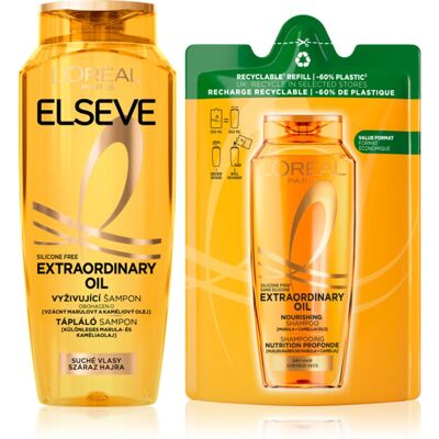 L’Oréal Paris Elseve Extraordinary Oil Nourishing Shampoo for dry hair 2 pc L’Oréal Paris Elseve Extraordinary Oil Nourishing Shampoo for dry hair 2 pc