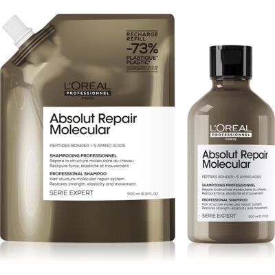 L’Oréal Professionnel Serie Expert Absolut Repair Molecular Economy Pack for damaged hair L’Oréal Professionnel Serie Expert Absolut Repair Molecular Economy Pack for damaged hair