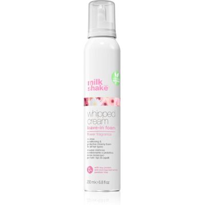 milk_shake® Leave-in Treatments Whipped Cream Leave-in Moisturizing Treatment for colour-treated hair Flower Fragrance 200 ml milk_shake® Leave-in Treatments Whipped Cream Leave-in Moisturizing Treatment for colour-treated hair Flower Fragrance 200 ml
