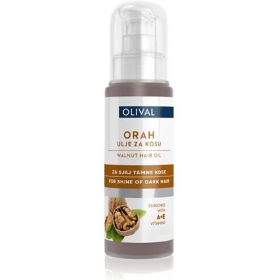 Olival Walnut Hair Oil for dark hair 60 ml Olival Walnut Hair Oil for dark hair 60 ml