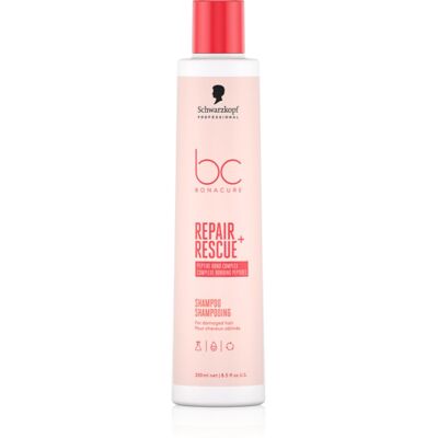 Schwarzkopf Professional BC Bonacure Repair Rescue+ Nourishing Shampoo for damaged hair 250 ml Schwarzkopf Professional BC Bonacure Repair Rescue+ Nourishing Shampoo for damaged hair 250 ml