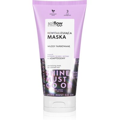 so!flow Coloured Hair Revitalizing Mask Intensely Revitalising Face Mask for colour-treated hair 200 ml so!flow Coloured Hair Revitalizing Mask Intensely Revitalising Face Mask for colour-treated hair 200 ml