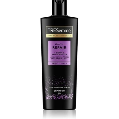 TRESemmé Biotin Repair Strengthening Shampoo for Damaged Hair 400 ml TRESemmé Biotin Repair Strengthening Shampoo for Damaged Hair 400 ml