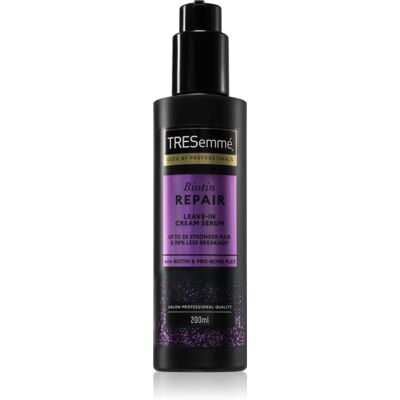 TRESemmé Biotin Repair Leave-In Cream Serum Cream Serum for perfect-looking hair 200 ml TRESemmé Biotin Repair Leave-In Cream Serum Cream Serum for perfect-looking hair 200 ml