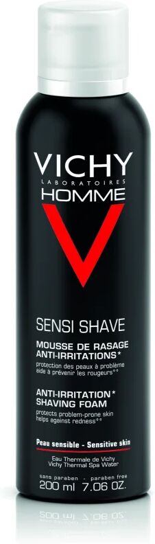 Vichy Homme Anti-Irritation Anti - Irritation Shaving Foam For Sensitive And Irritable Skin 200 ml