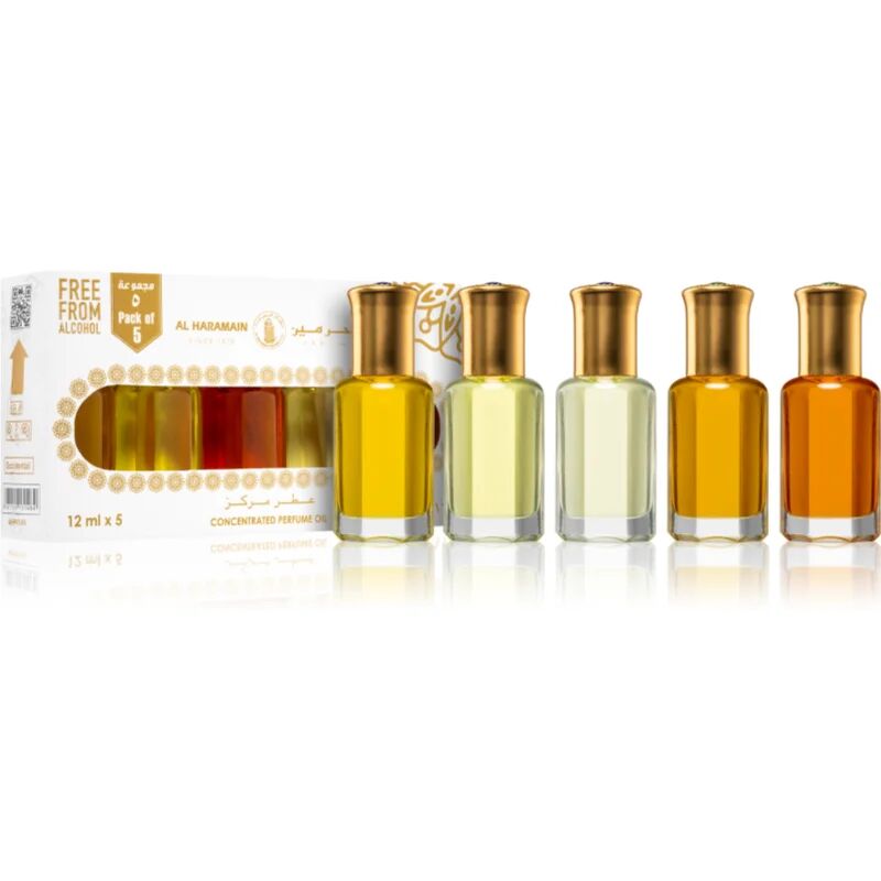 Al Haramain Concentrated Perfume Oils Occidental Gift Set Unisex