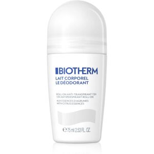 Biotherm Lait Corporel Le Déodorant Antiperspirant Roll-On paraben-free 75 ml