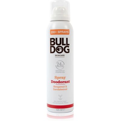 Bulldog Bergamot &Sandalwood Spray Deodorant Deodorant Spray Without Aluminum Content 125 ml Bulldog Bergamot &Sandalwood Spray Deodorant Deodorant Spray Without Aluminum Content 125 ml