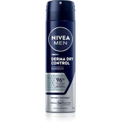 NIVEA Derma Dry Control Antiperspirant Spray - Men, 150 ml NIVEA Derma Dry Control Antiperspirant Spray - Men, 150 ml