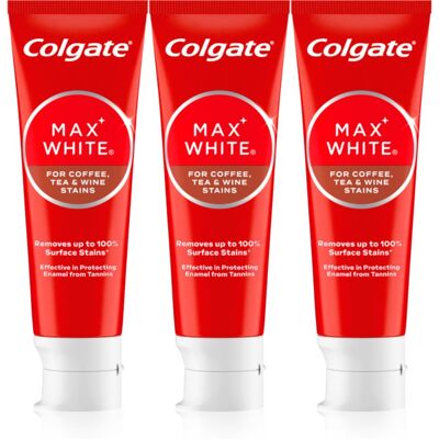 Colgate Max White One Coffee, Tea & Wine Whitening Toothpaste 3x75 ml Colgate Max White One Coffee, Tea & Wine Whitening Toothpaste 3x75 ml
