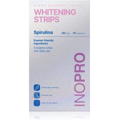 InoPro Green Whitening Strips Spirulina Whitening Strips for teeth bez peroxidu 28 pc InoPro Green Whitening Strips Spirulina Whitening Strips for teeth bez peroxidu 28 pc