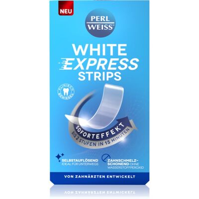 Perl Weiss White Strips Express Whitening Strips 4 pc Perl Weiss White Strips Express Whitening Strips 4 pc