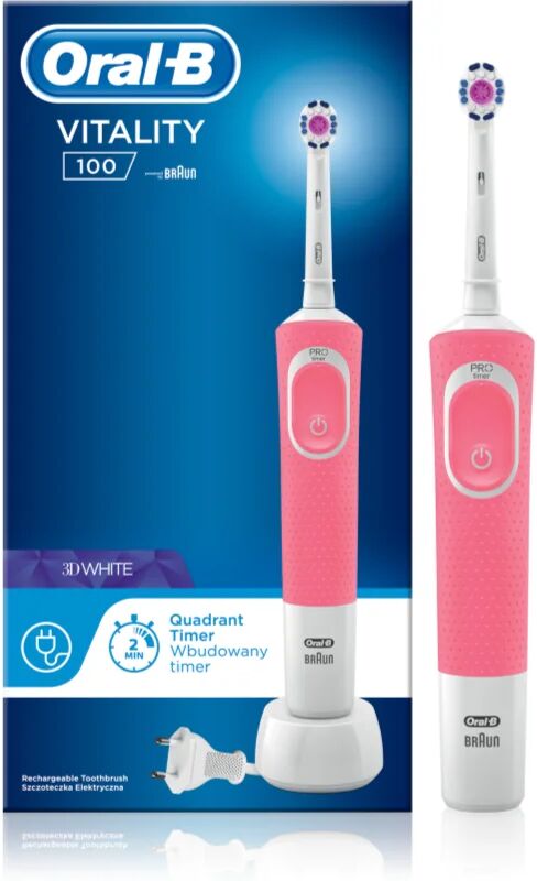 Oral B Vitality 100 3D White D100.413.1 Electric Toothbrush