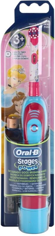 Oral B Stages Power DB4K Princess Children's Battery Toothbrush Soft