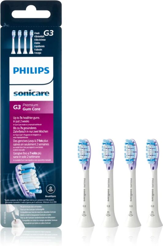 Philips Sonicare Premium Gum Care Standard HX9054/17 Replacement Heads For Toothbrush 4 Ks