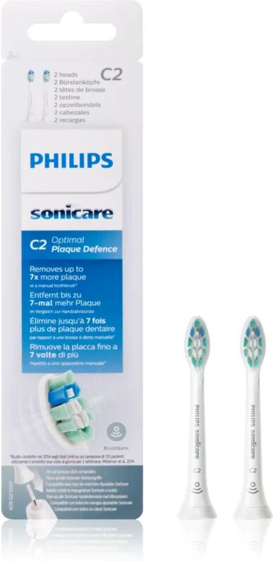 Philips Sonicare Optimal Plaque Defense Standard HX9022/10 Replacement Heads For Toothbrush HX9022/10 2 pc