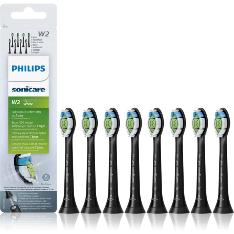 Philips Sonicare Optimal White HX6068/13 Replacement Heads For Toothbrush 8 Ks