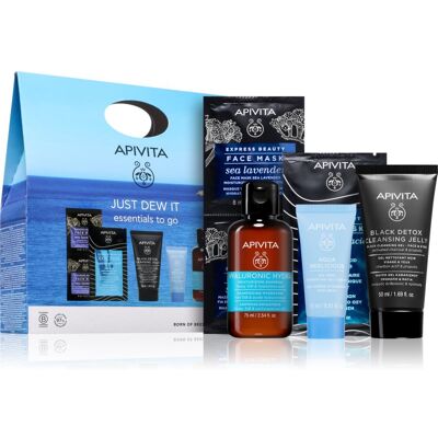 Apivita Just Dew It Set Travel Kit for intensive hydration Apivita Just Dew It Set Travel Kit for intensive hydration