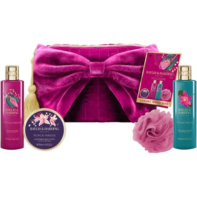 Baylis & Harding Boudoire Tropical Paradise Gift Set toiletry bag Baylis & Harding Boudoire Tropical Paradise Gift Set toiletry bag
