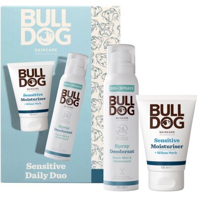 Bulldog Sensitive Duo Gift Set for body and face for men Bulldog Sensitive Duo Gift Set for body and face for men