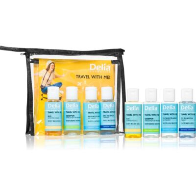 Delia Cosmetics Travel with me - Travel set for face, body, hair Delia Cosmetics Travel with me - Travel set for face, body, hair