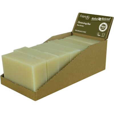 Friendly Soap Cleansing Bar Shea Butter Natural Soap for the face 7x95 g Friendly Soap Cleansing Bar Shea Butter Natural Soap for the face 7x95 g