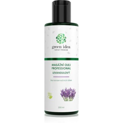 Green Idea Massage oil Lavender Massage Oil 200 ml Green Idea Massage oil Lavender Massage Oil 200 ml