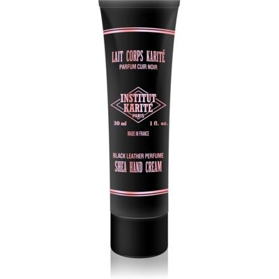 Institut Karité Paris Black Leather Shea Hand Cream - Moisturizing Hand Care Institut Karité Paris Black Leather Shea Hand Cream - Moisturizing Hand Care
