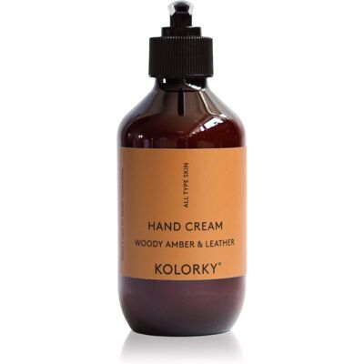 Kolorky Hand Cream Hand Cream Woody Amber & Leather 270 ml Kolorky Hand Cream Hand Cream Woody Amber & Leather 270 ml
