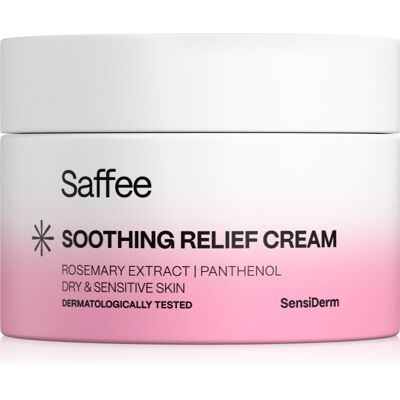 Saffee SensiDerm Soothing Relief Cream soothing cream for dry and sensitive skin 50 ml Saffee SensiDerm Soothing Relief Cream soothing cream for dry and sensitive skin 50 ml