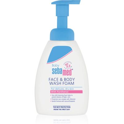 Sebamed Baby Wash Extra Gentle Cleansing Emulsion for body and hair 400 ml Sebamed Baby Wash Extra Gentle Cleansing Emulsion for body and hair 400 ml