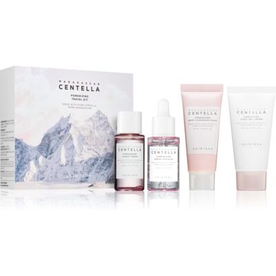 SKIN1004 Madagascar Centella Poremizing Travel Kit Travel Set to smooth skin and minimise pores SKIN1004 Madagascar Centella Poremizing Travel Kit Travel Set to smooth skin and minimise pores