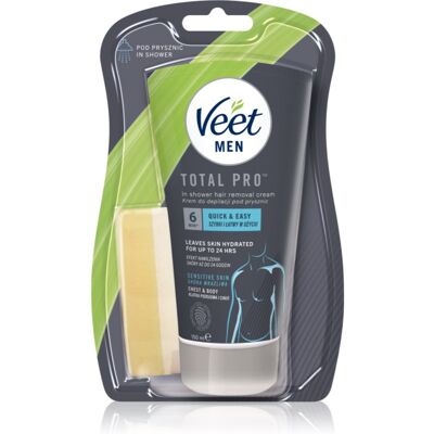 Veet MEN Hair Removal Cream to Shower for sensitive skin for men 150 ml Veet MEN Hair Removal Cream to Shower for sensitive skin for men 150 ml