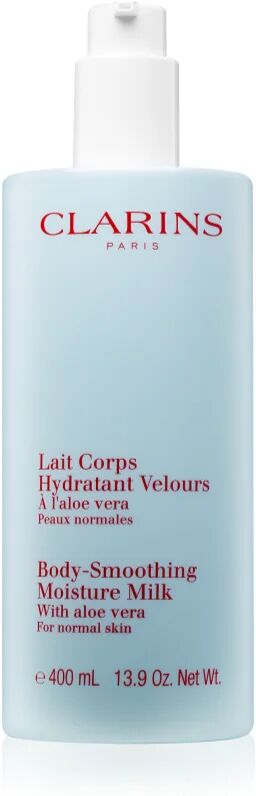 Clarins Body-Smoothing Moisture Milk with Aloe Vera Soothing And Hydrating Lotion 400 ml