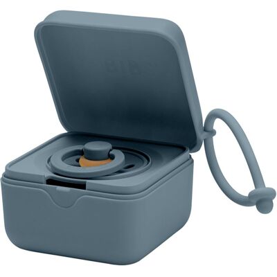 BIBS Dummy Case dummy box Petrol 1 pc BIBS Dummy Case dummy box Petrol 1 pc