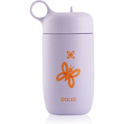 Equa Kids stainless water bottle for children Butterfly 1 pc Equa Kids stainless water bottle for children Butterfly 1 pc