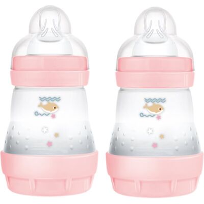 MAM Perfect Star Anti-colic Bottle anti-colic bottle 0m+ Pink 2x160 ml MAM Perfect Star Anti-colic Bottle anti-colic bottle 0m+ Pink 2x160 ml