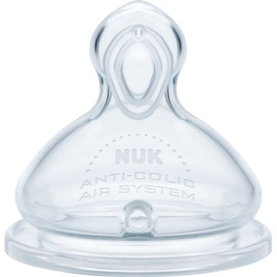 NUK First Choice Teat M baby bottle teat 3m+ 2 pc NUK First Choice Teat M baby bottle teat 3m+ 2 pc