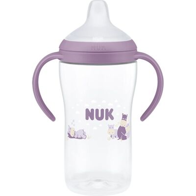 NUK Perfect Match Hippo learner bottle with temperature control 6m+ 260 ml NUK Perfect Match Hippo learner bottle with temperature control 6m+ 260 ml