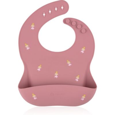 Petite&Mars Take&Match 6m+ baby bib Rose Princesses 1 pc Petite&Mars Take&Match 6m+ baby bib Rose Princesses 1 pc