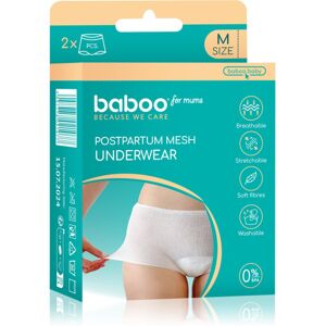 Baboo Postpartum Mesh Pants postpartum underwear size M 2 pc Baboo Postpartum Mesh Pants postpartum underwear size M 2 pc